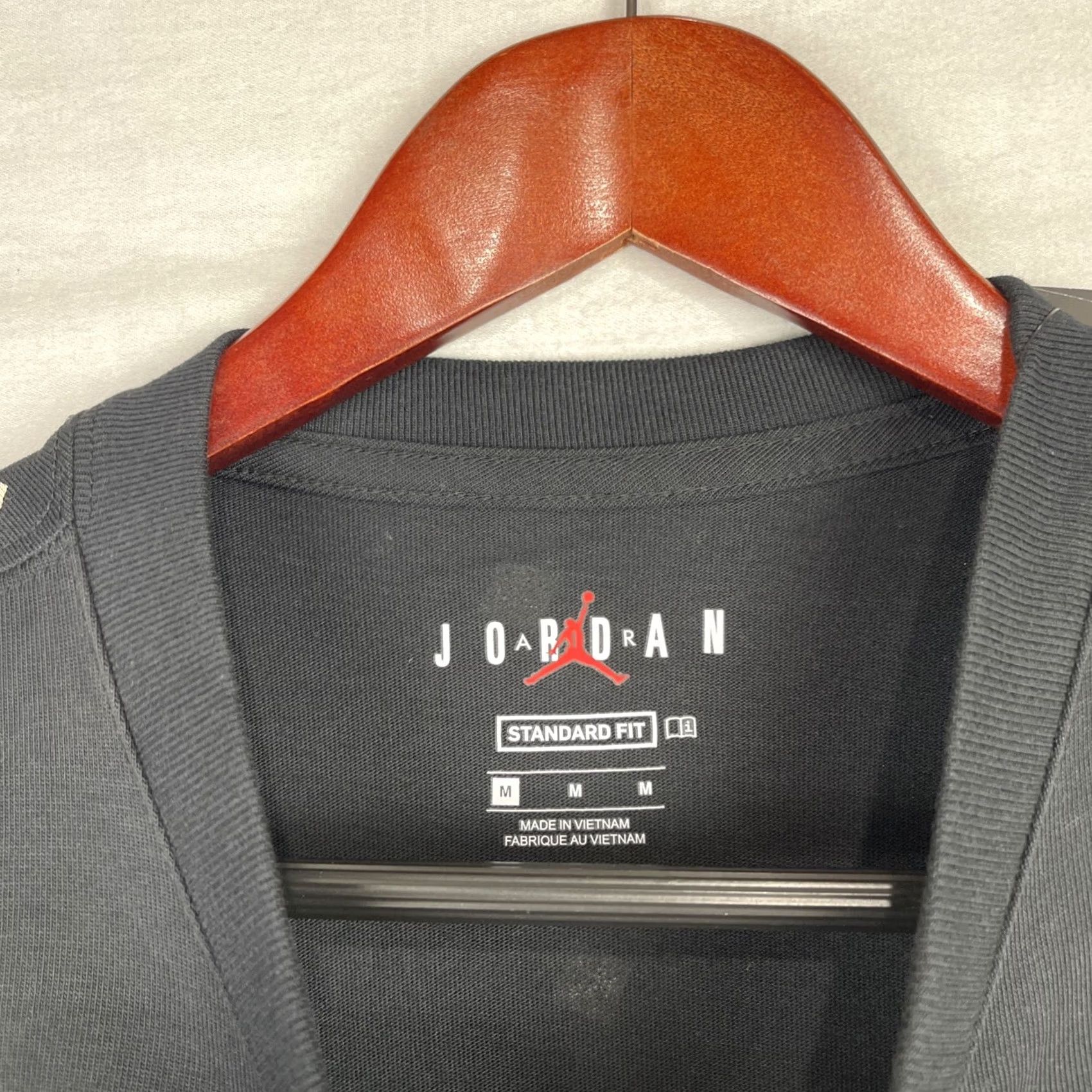 Jordan Brand Jordan Shirt Mens Medium Black Jumpman Short Sleeve Nike T-Shirt Size US M / EU 48-50 / 2 - 5 Thumbnail