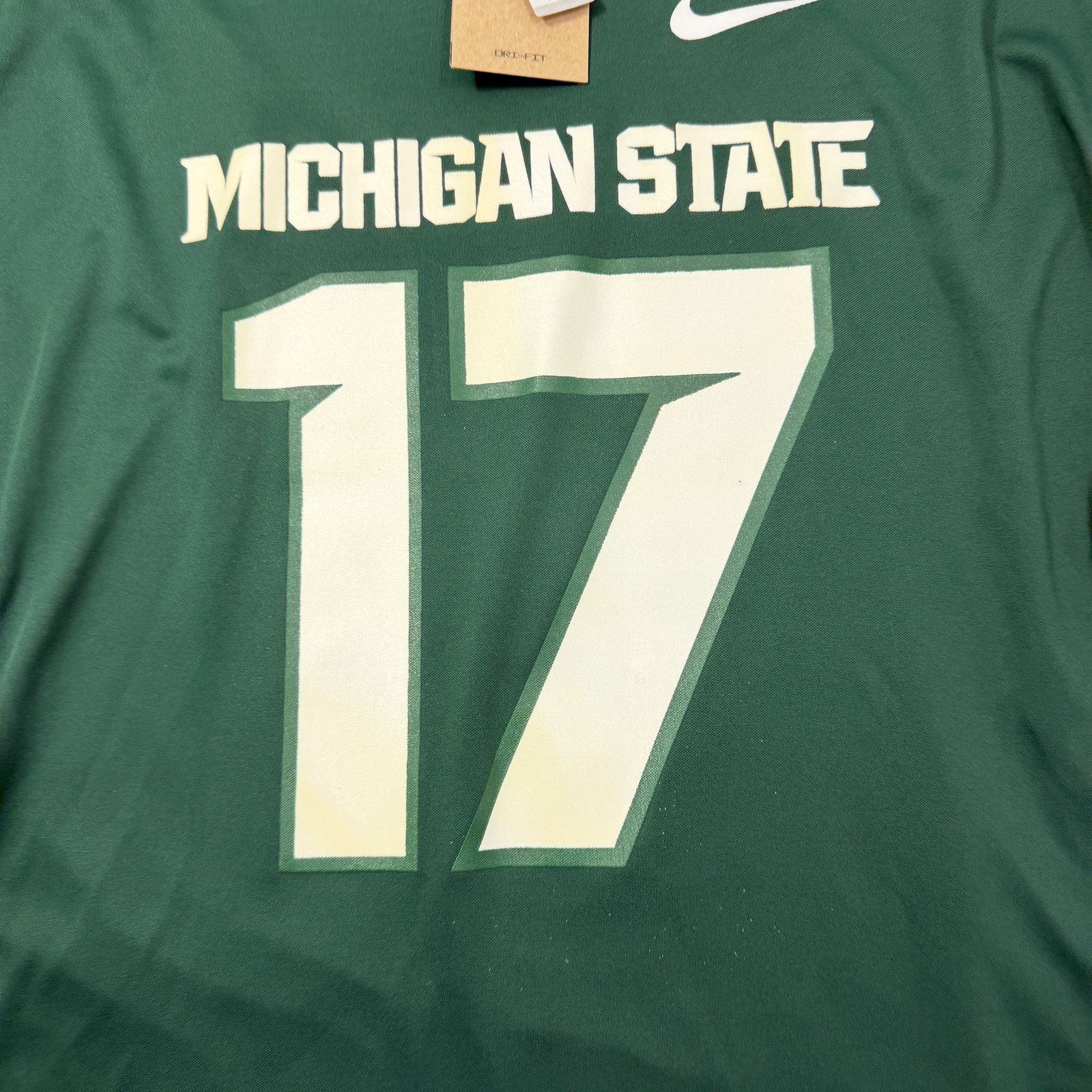 Nike Nike Michigan State Spartans Tre Mosley Jersey Adult 2XL NEW Size US XXL / EU 58 / 5 - 3 Thumbnail