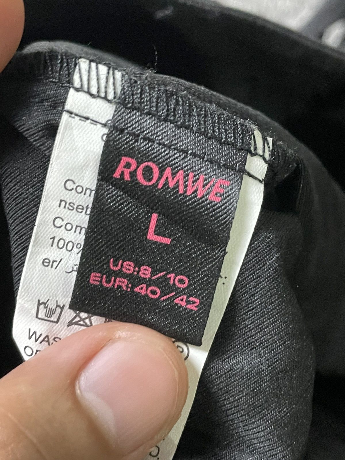 Japanese Brand Romwe Bondage Flare Pants (53) Size 30" / US 8 / IT 44 - 9 Thumbnail