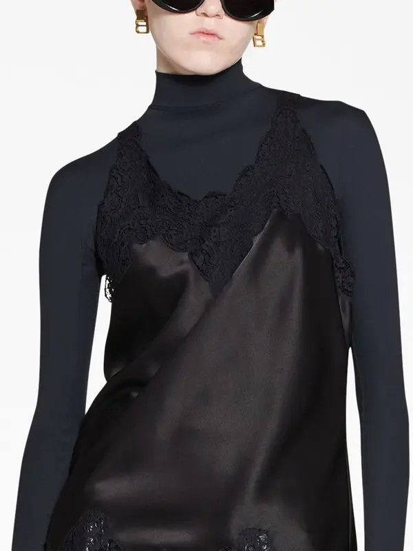 Balenciaga o1y0625 Tank Top in Black Size M / US 6-8 / IT 42-44 - 2 Thumbnail