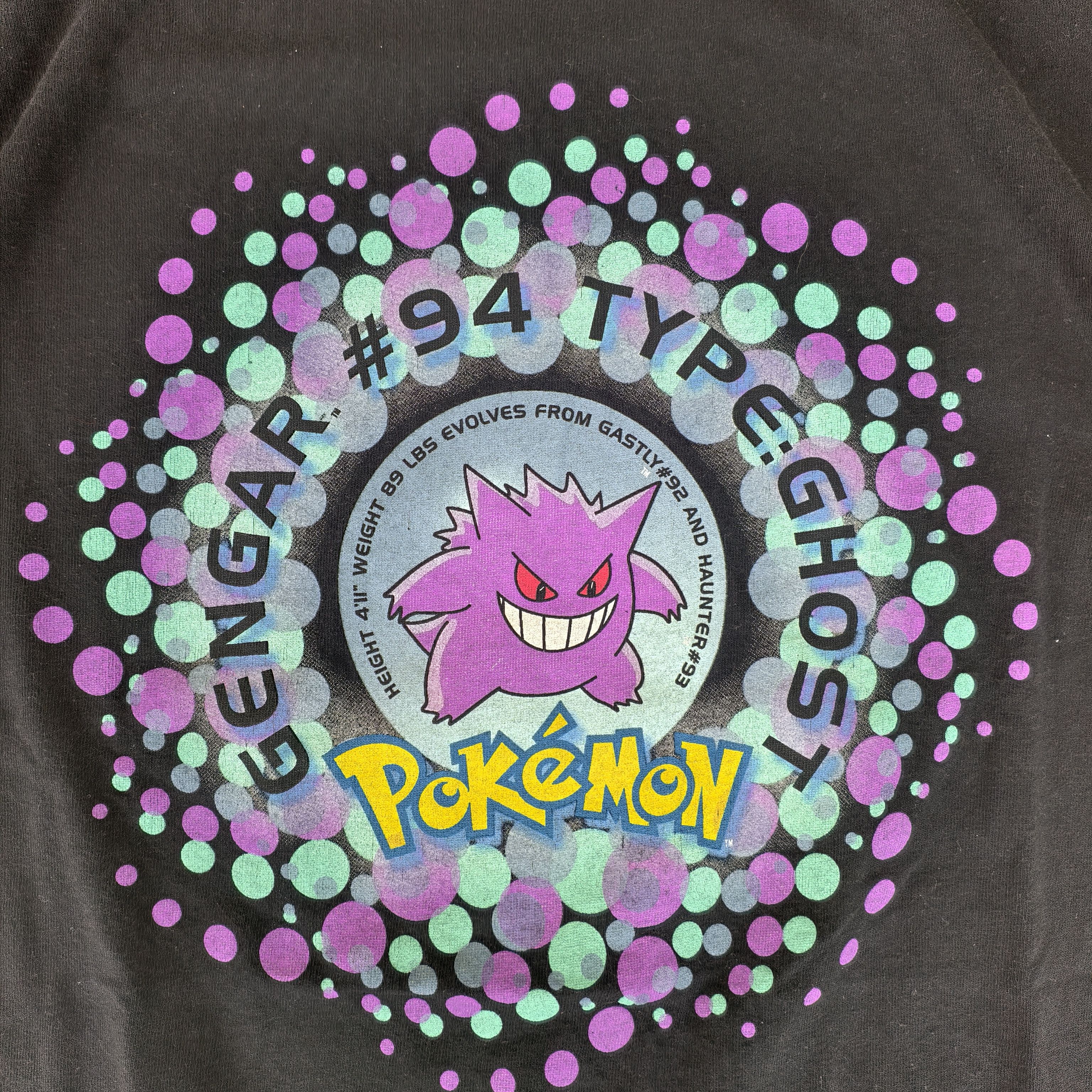 Pokemon Vtg pokemon Gengar (youth) Size US L / EU 52-54 / 3 - 7 Thumbnail