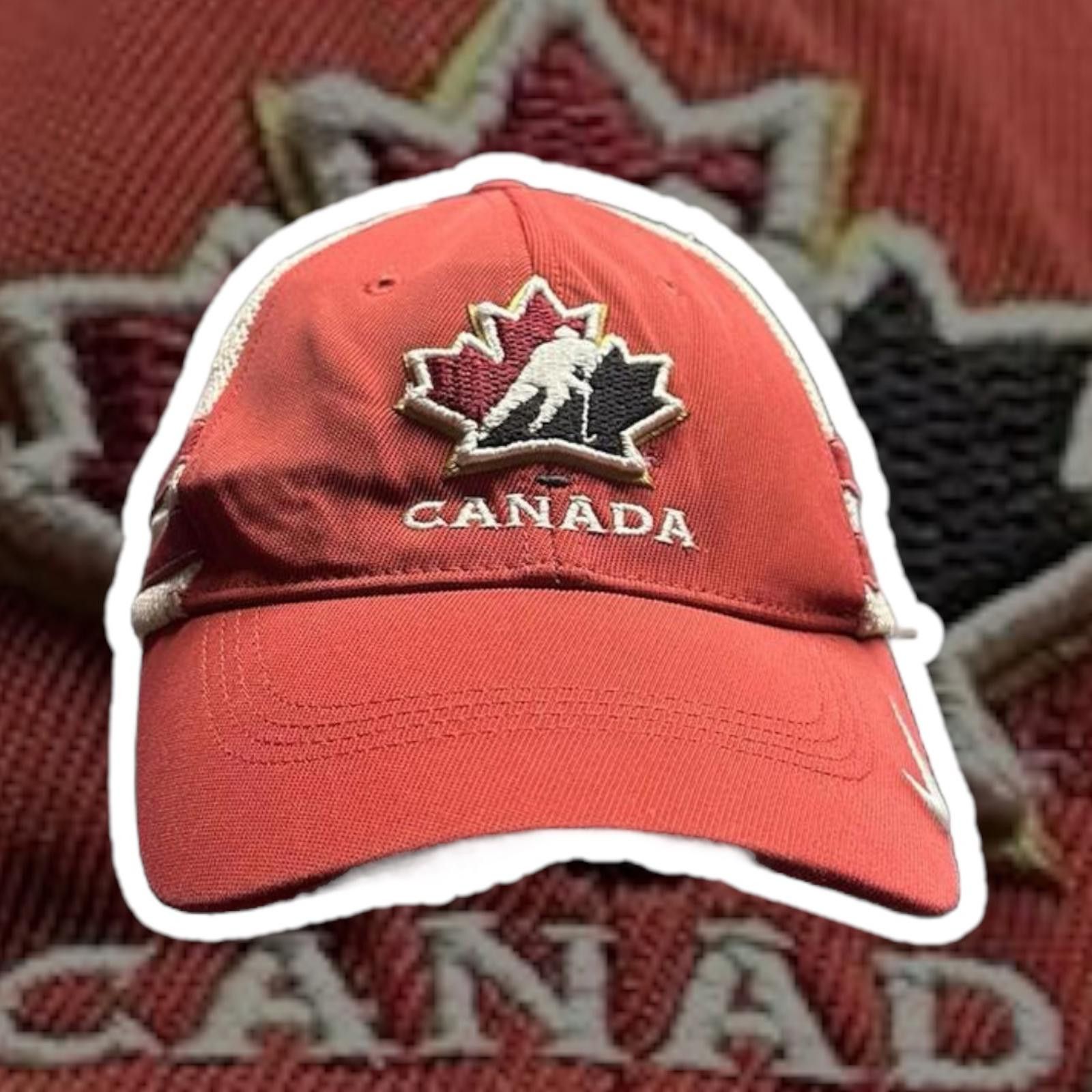 Nike Nike Team Canada Red Cap Size ONE SIZE - 1 Thumbnail