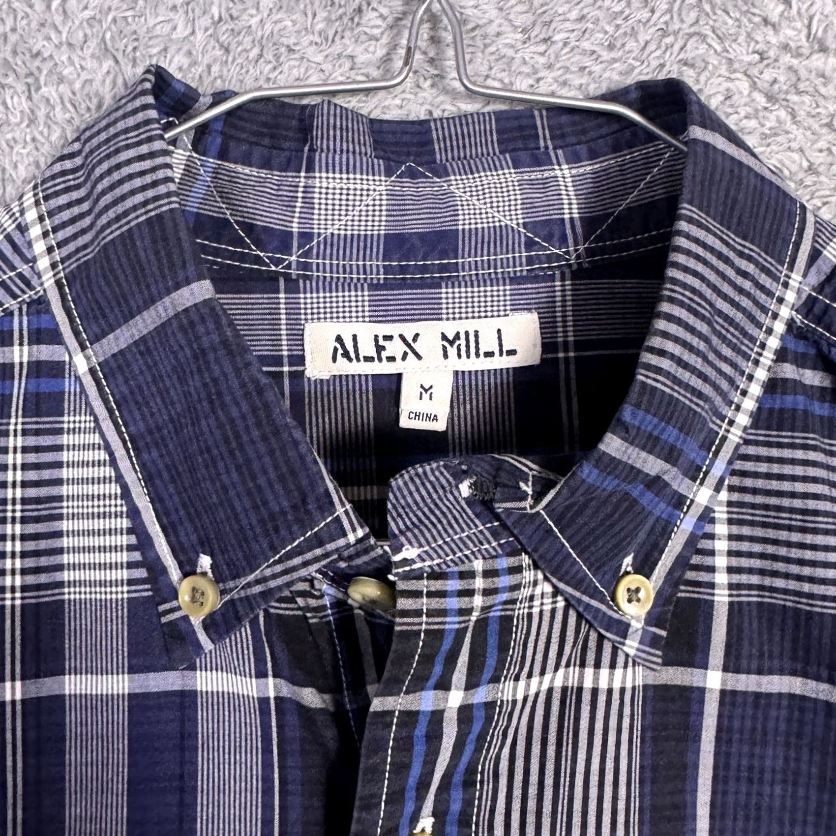 Alex Mill Alex Mill Tartan Plaid Long Sleeve Button-Down Mens M Size US M / EU 48-50 / 2 - 5 Thumbnail