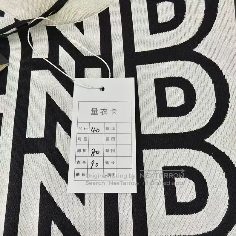 Other Fendi Letter Logo Full Print Knit Dress Size XS / US 0-2 / IT 36-38 - 5 Thumbnail