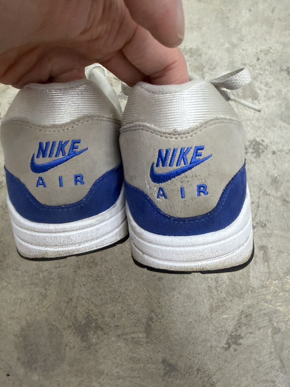 Nike Nike Air Max 1 Anniversary Royal 2017 Size US 10.5 / EU 43-44 - 3 Thumbnail