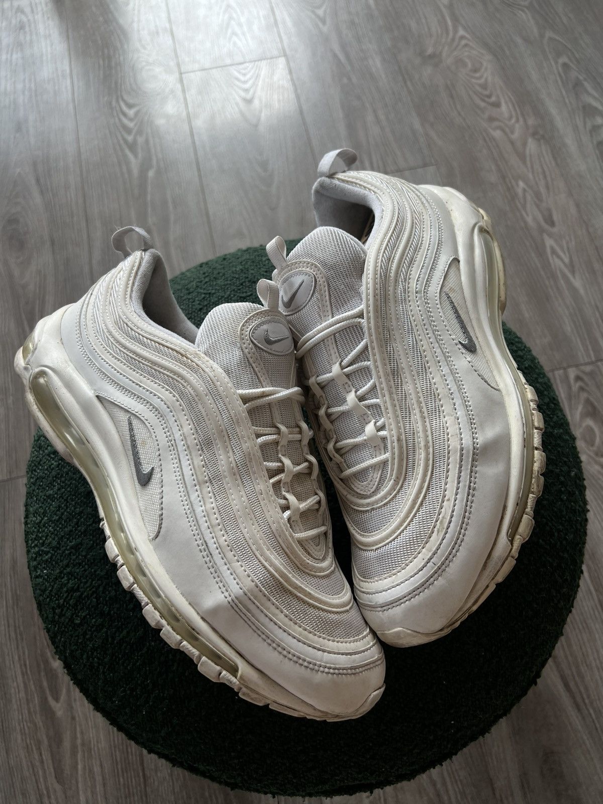 Nike Nike Air Max 97 White Avant Garde Y2k MX Zoom Sneakers Size US 12 / EU 45 - 11 Thumbnail