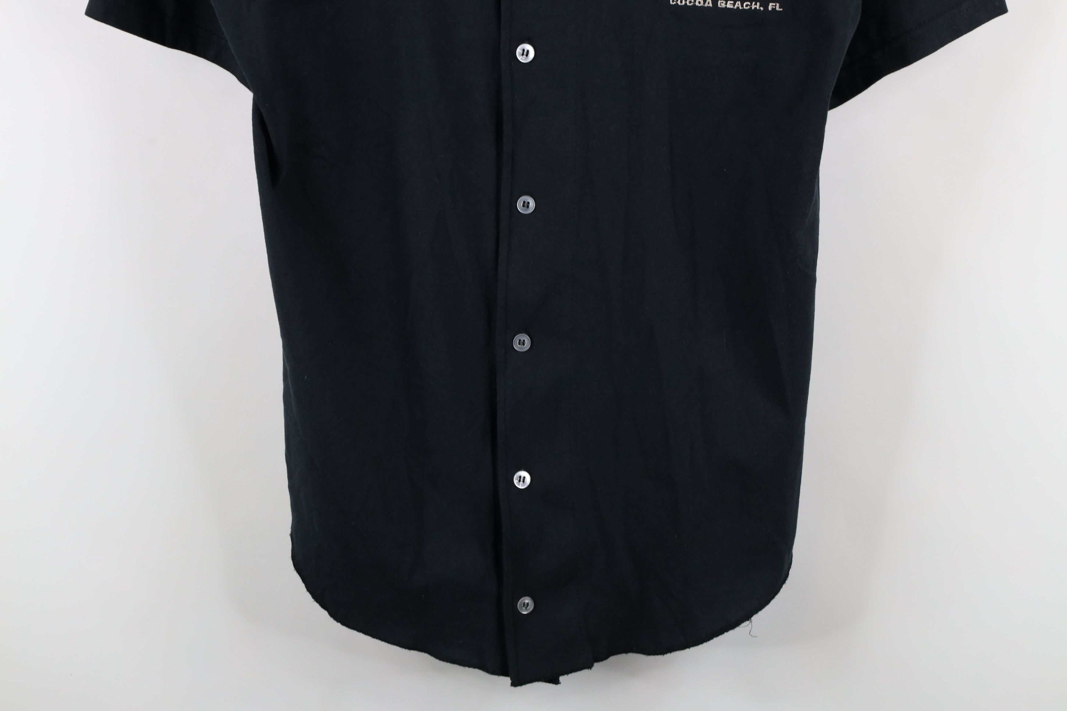 Vintage Vintage 90s Lido Cabaret Cocoa Beach Baseball Jersey Black Size US L / EU 52-54 / 3 - 3 Thumbnail