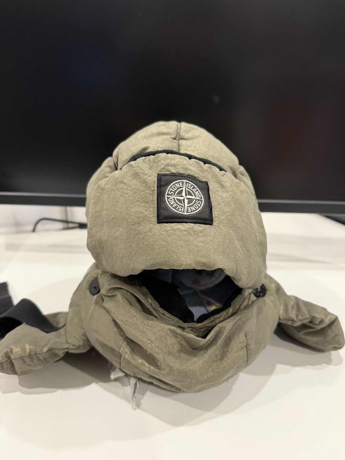 Stone Island Nylone Metal Ripstop Watro Down Hat XL