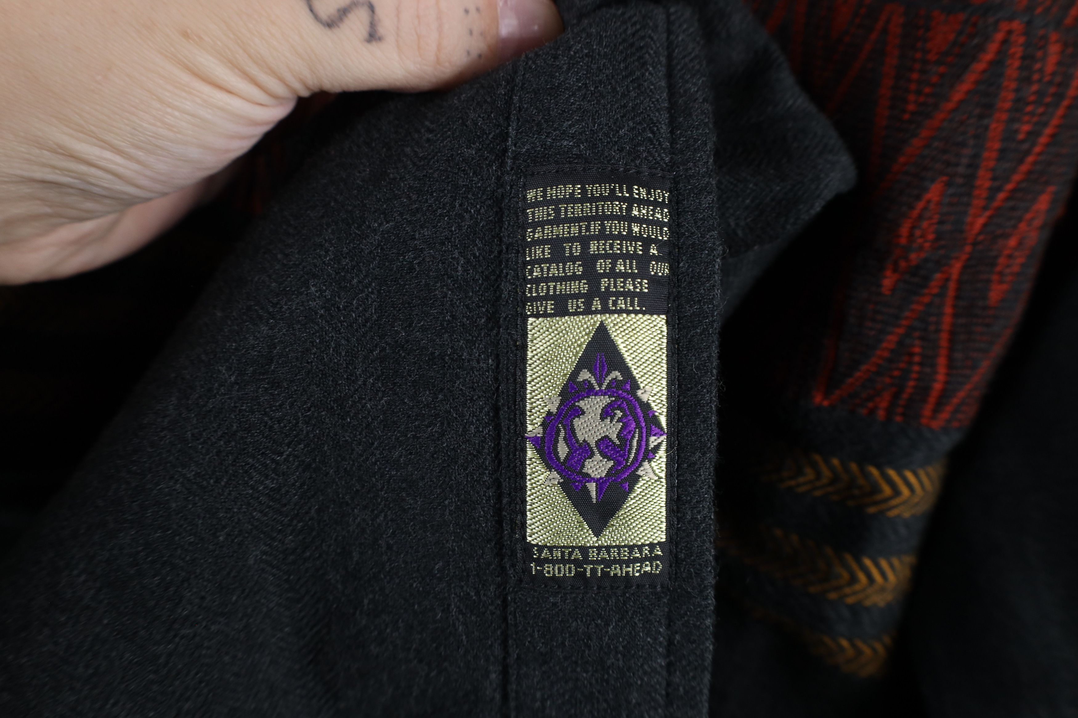 Vintage Vintage 90s Streetwear Southwestern Flannel Button Shirt Size US L / EU 52-54 / 3 - 12 Thumbnail