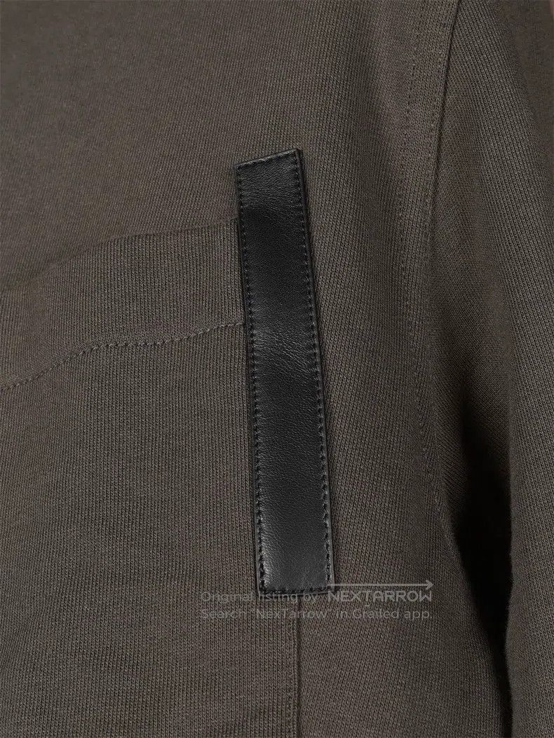 Hermes Hermes Men's Autumn and Winter Hooded Sports Wear with Lea Size US L / EU 52-54 / 3 - 7 Thumbnail
