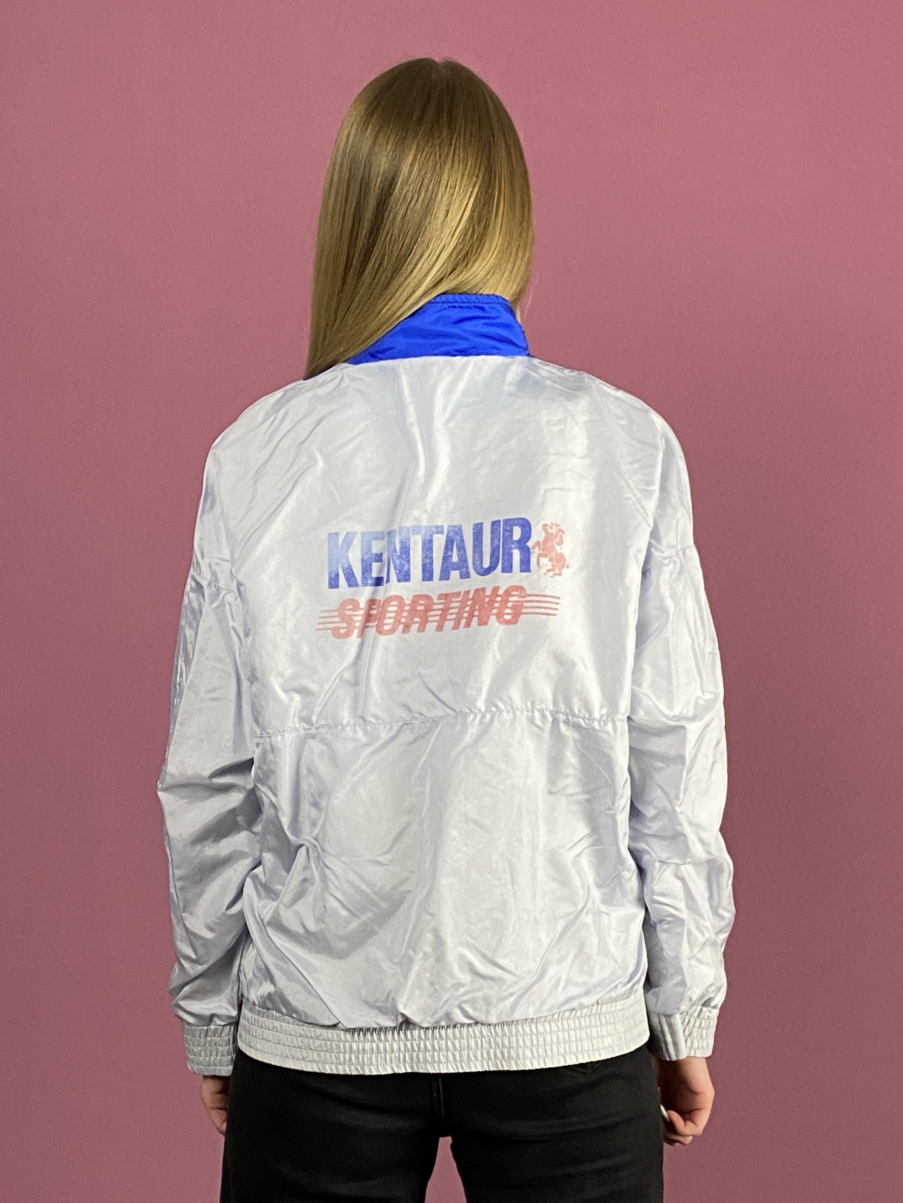 Vintage 90s Vintage Women's Windbreaker Jacket - Size M Retro Size M / US 6-8 / IT 42-44 - 3 Thumbnail