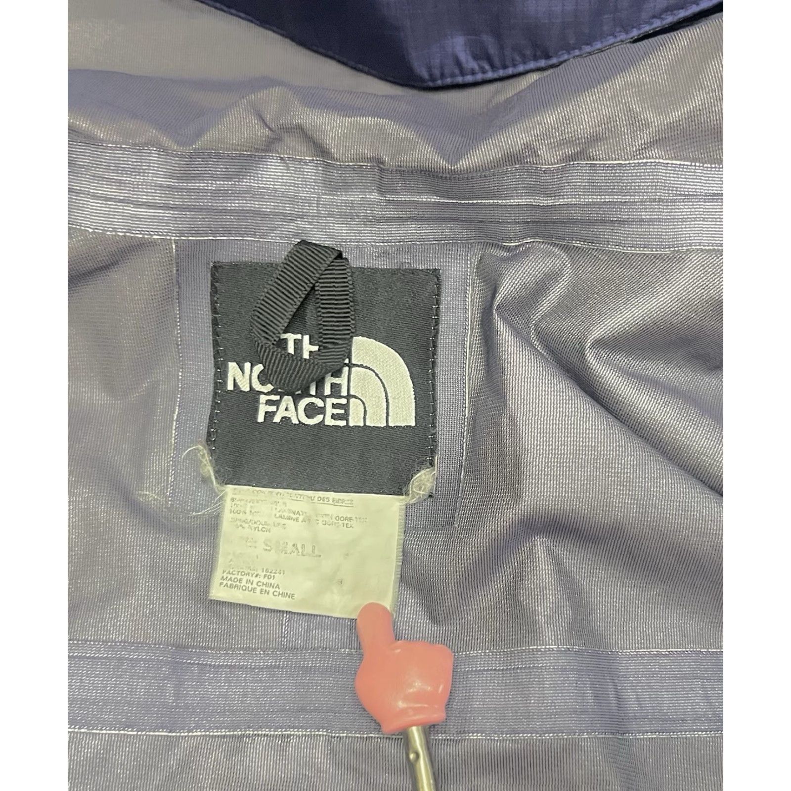 The North Face VINTAGE The North Face Gore-Tex Mountain Shell Jacket Mens S Purple Windproof Waterproof 90s Outdoor Parka Size US S / EU 44-46 / 1 - 7 Thumbnail
