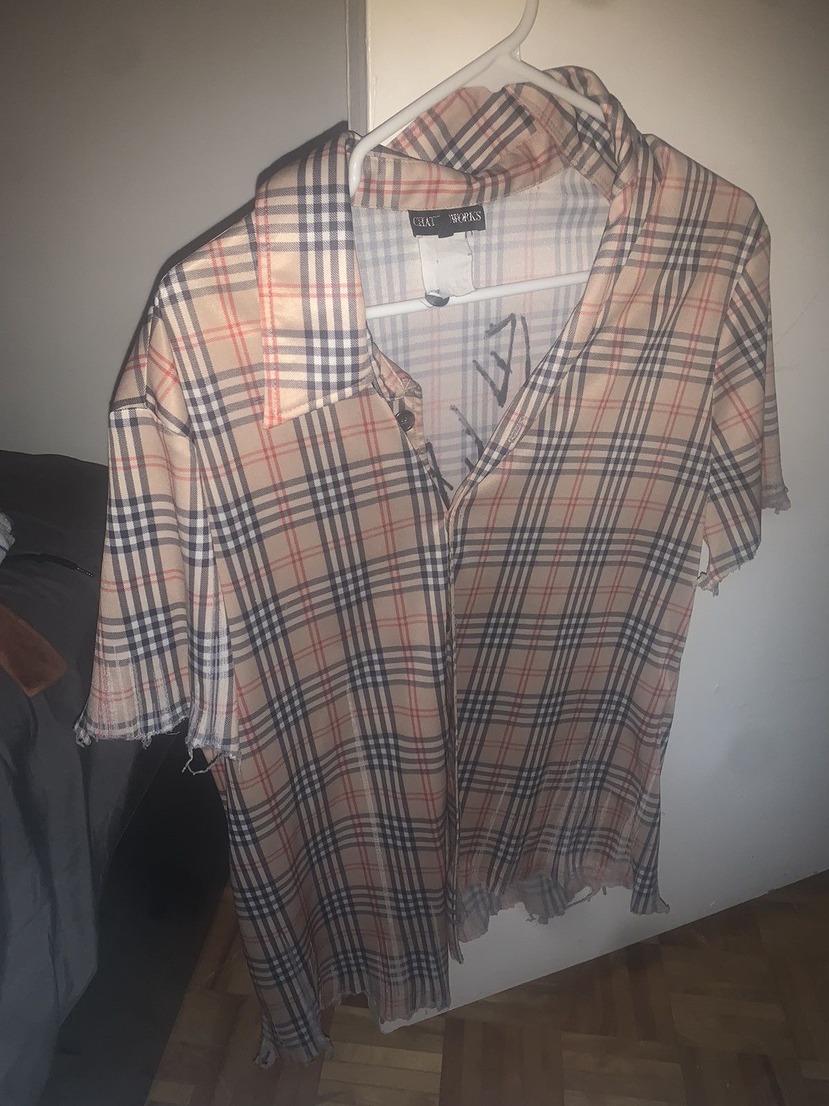 Other × Vintage Nova check CUSTOM button up shirt Size US L / EU 52-54 / 3 - 4 Thumbnail