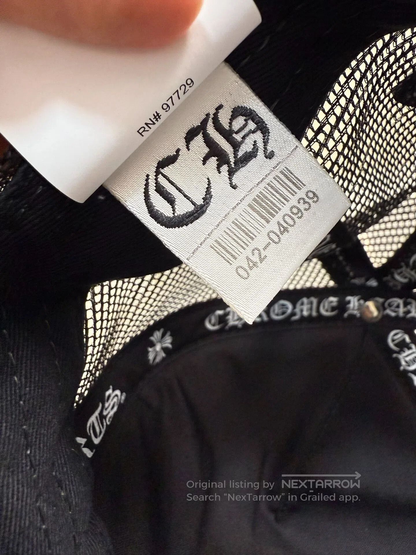 Chrome Hearts Chrome Hearts Thirty Cross Leather Patch Cap. Size ONE SIZE - 6 Thumbnail