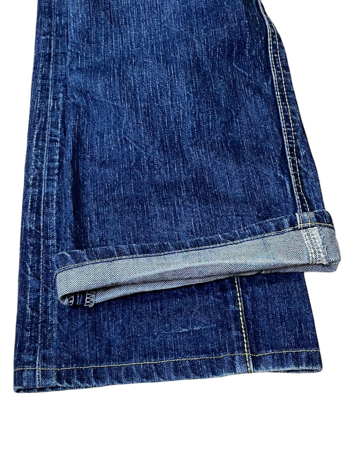 Edwin FLARED🔥VINTAGE EDWIN 503 MADE IN JAPAN BLUE TRIP JEANS Size US 30 / EU 46 - 12 Thumbnail