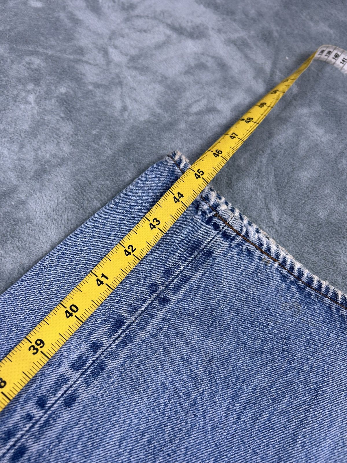 Levi's Vintage Clothing Vintage Levi’s 501 Red Line Distressed Denim Jeans. S083 Size US 32 / EU 48 - 17 Thumbnail
