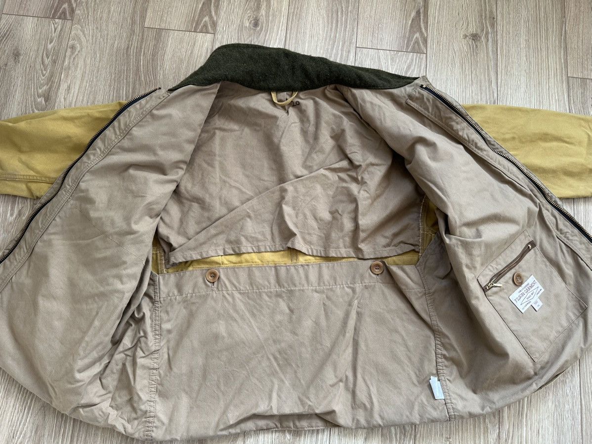 Filson Vintage Filson Tin Cloth Field Waxed Beige Workwear Jacket Size US XXL / EU 58 / 5 - 7 Thumbnail