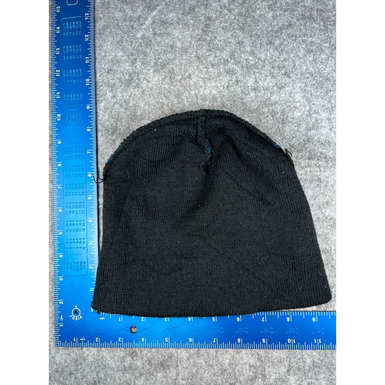 Vintage Matco Hat Adult One Size Black Blue Knit 100% Acrylic Mechanic Workwear Mens Size ONE SIZE - 4 Thumbnail