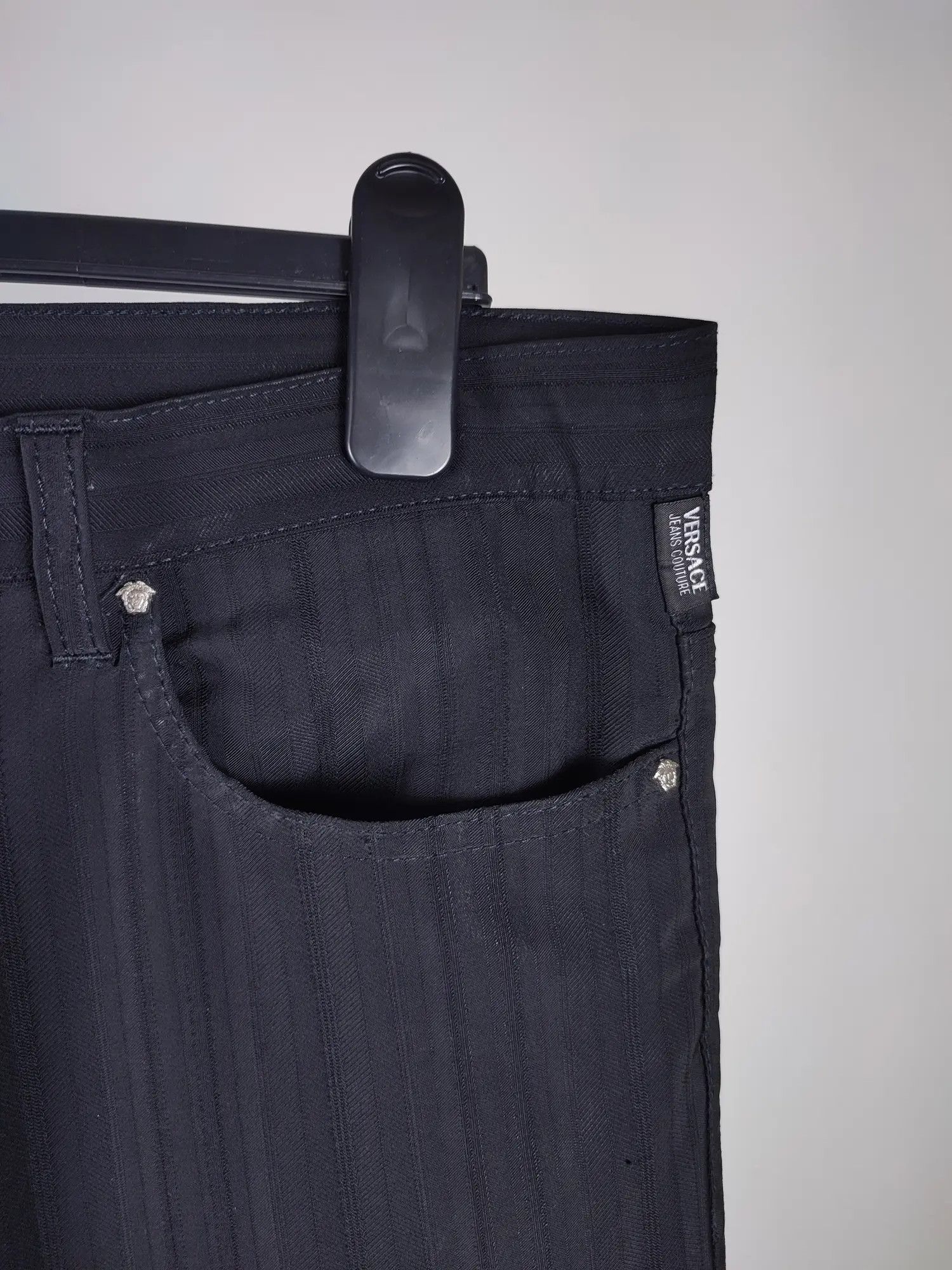 Versace Versace Vintage Striped Stretchy Trousers Pants Size US 36 / EU 52 - 9 Thumbnail