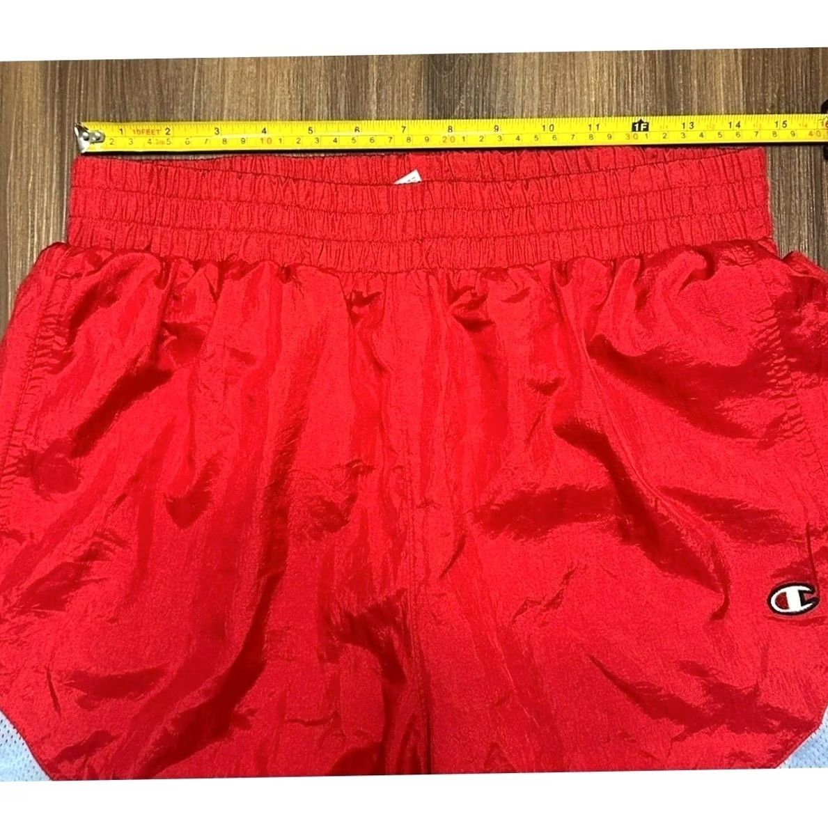 Champion Champion Life Pants Women Red Sz L Nylon Warm Up Wide Leg Baggy Athletic Women's Size 36" / US 14 / IT 50 - 5 Thumbnail