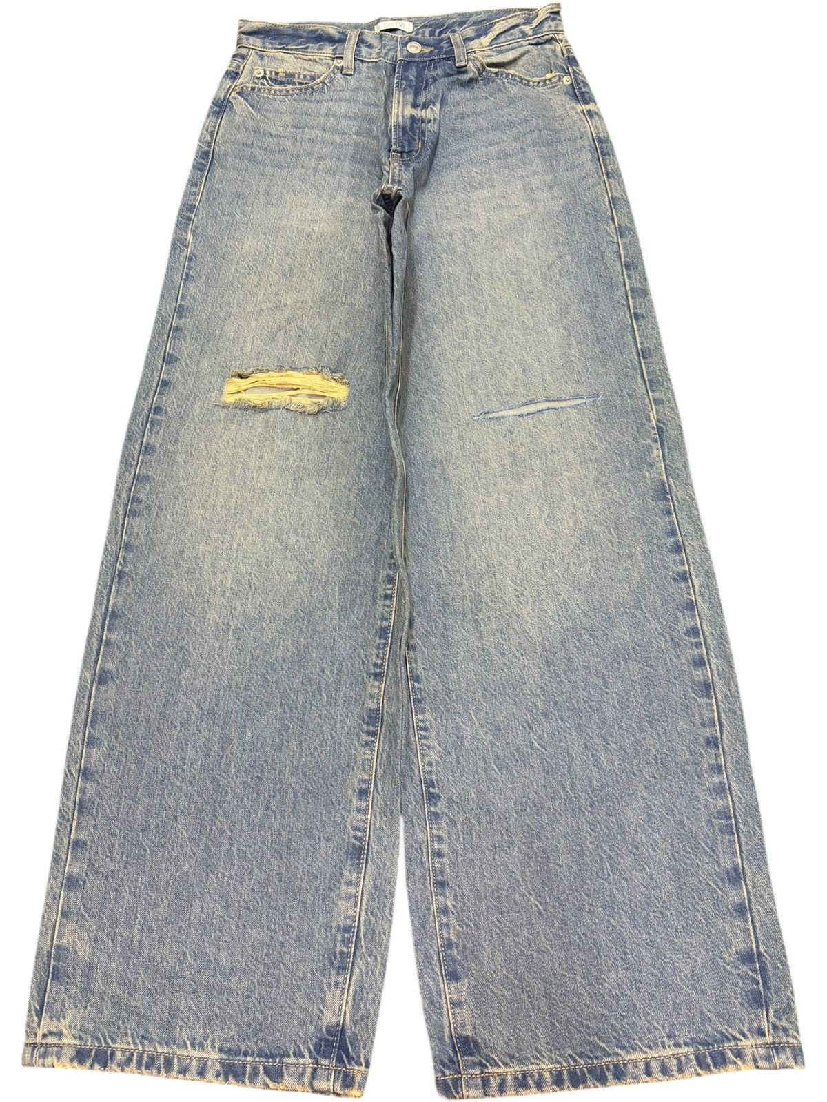 Vintage Lowrys Farm Distress Ultra Wide Baggy Jeans