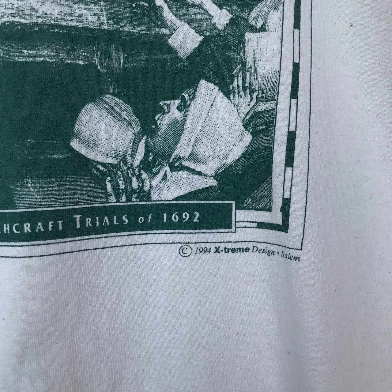 Salem Sportswear × Vintage RARE VINTAGE 1994 SALEM XTREME DESIGN WITCHCRAFT TRIALS Size US M / EU 48-50 / 2 - 5 Thumbnail