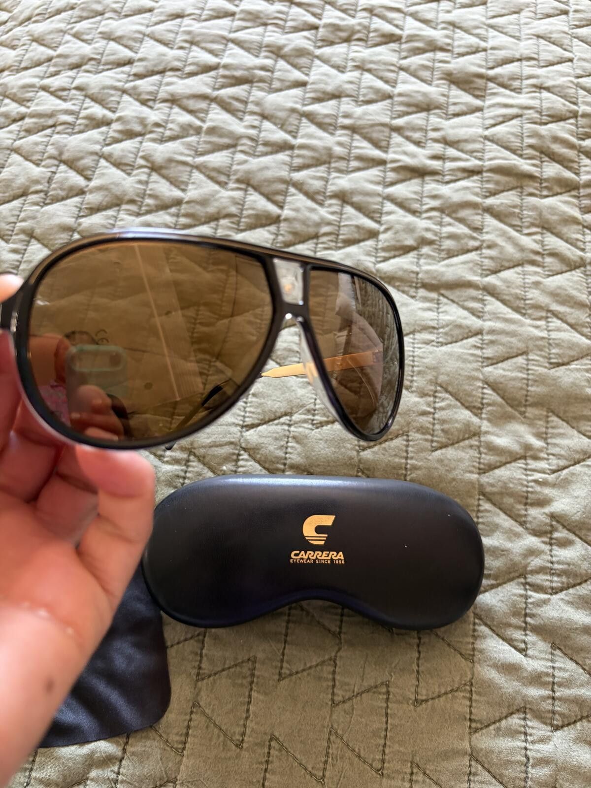 Carrera New Carrera 1050S Pilot sunglasses Size ONE SIZE - 5 Thumbnail