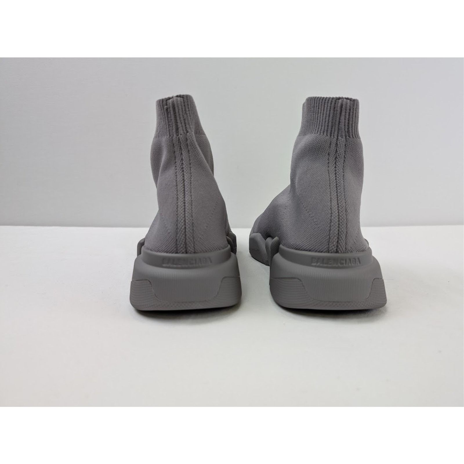 Balenciaga o1rshd1 Speed 2.0 Graffiti New Re Cycled Sneakers Dark Grey Size US 10 / EU 43 - 9 Thumbnail
