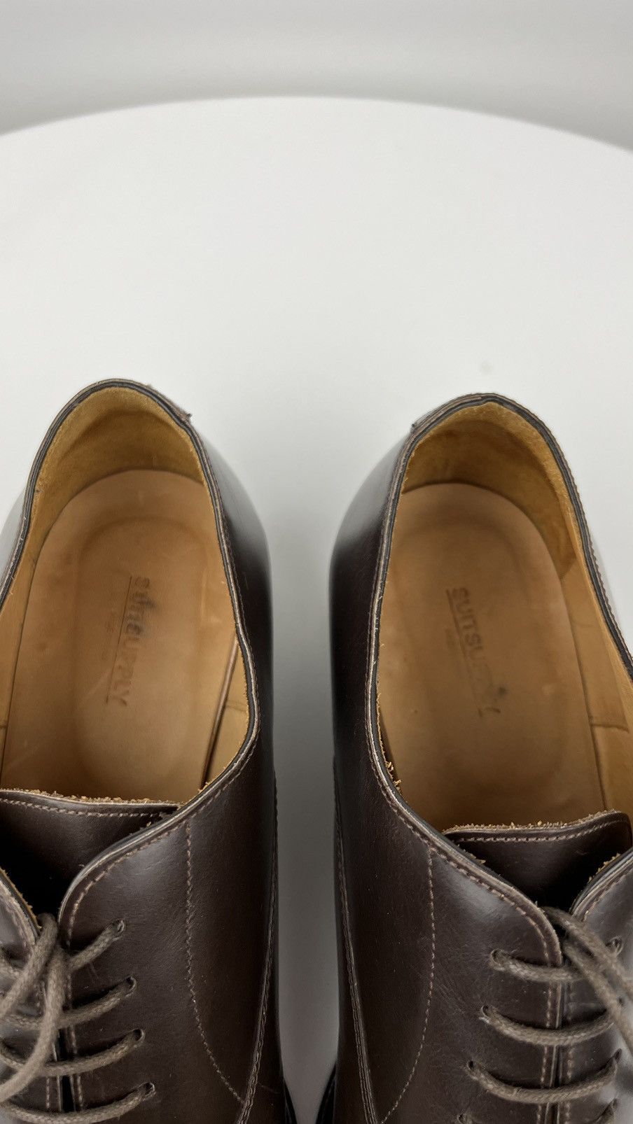 Suitsupply SUITSUPPLY Oxfords Leather Shoes Lace Up Brown Men’s Size US 10 / EU 43 - 20 Thumbnail