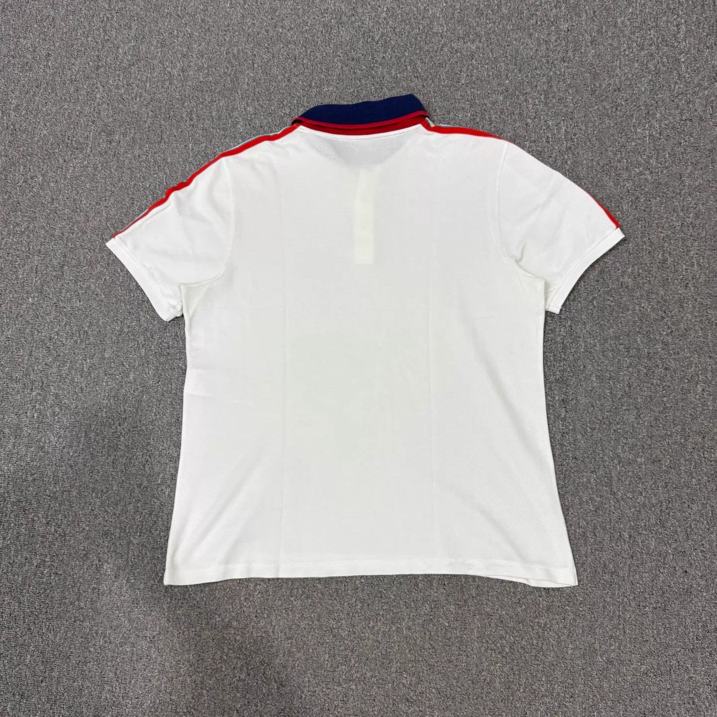 Gucci Gucci White Shoulder Logo Short Polo XXXL 99 New Size US XXL / EU 58 / 5 - 2 Thumbnail