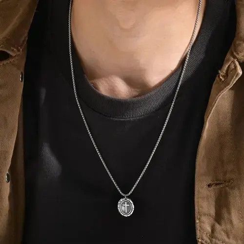 Jewelry Cross Pendant Necklaces Size ONE SIZE - 3 Thumbnail