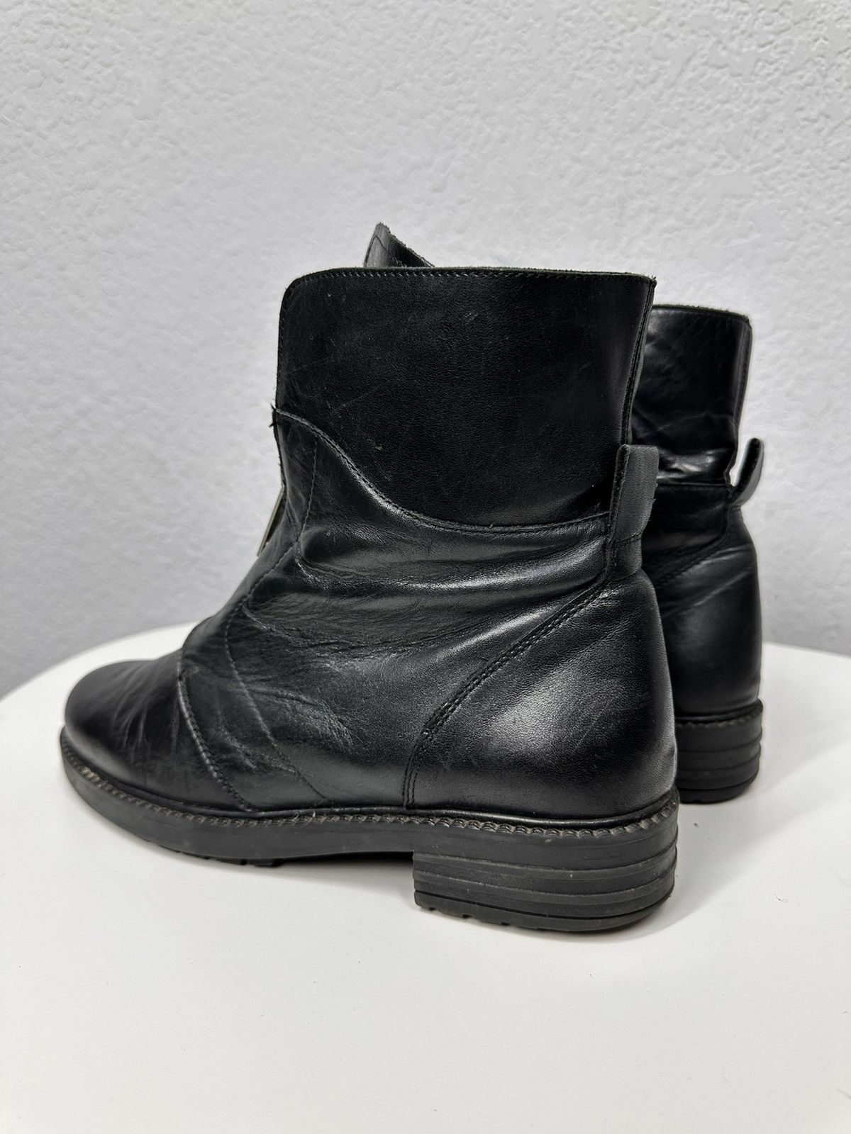 KMRii Vintage Leather Metal Boots Balenciaga Style AS 98 japan Size US 8 / EU 41 - 6 Thumbnail