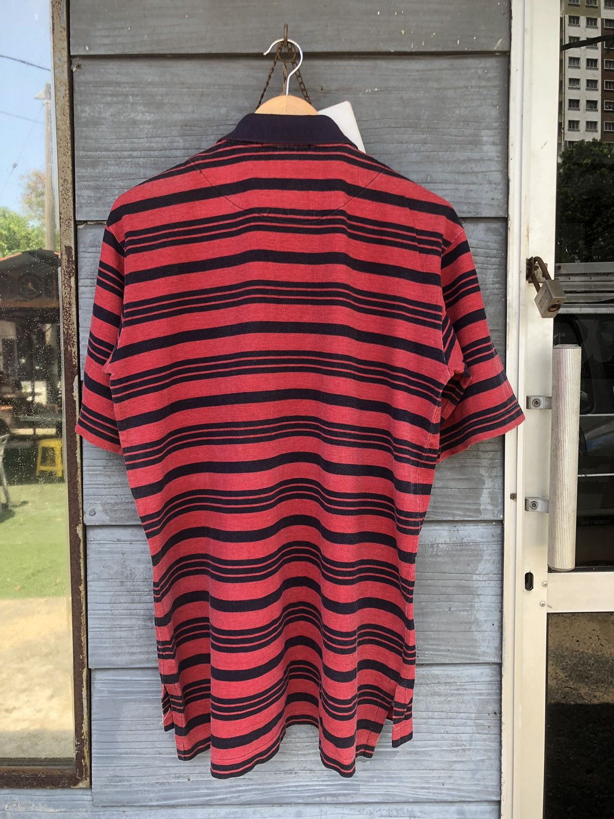 Polo Ralph Lauren Vintage Polo Ralph Lauren Stripe Polo Shirt Size US L / EU 52-54 / 3 - 10 Thumbnail
