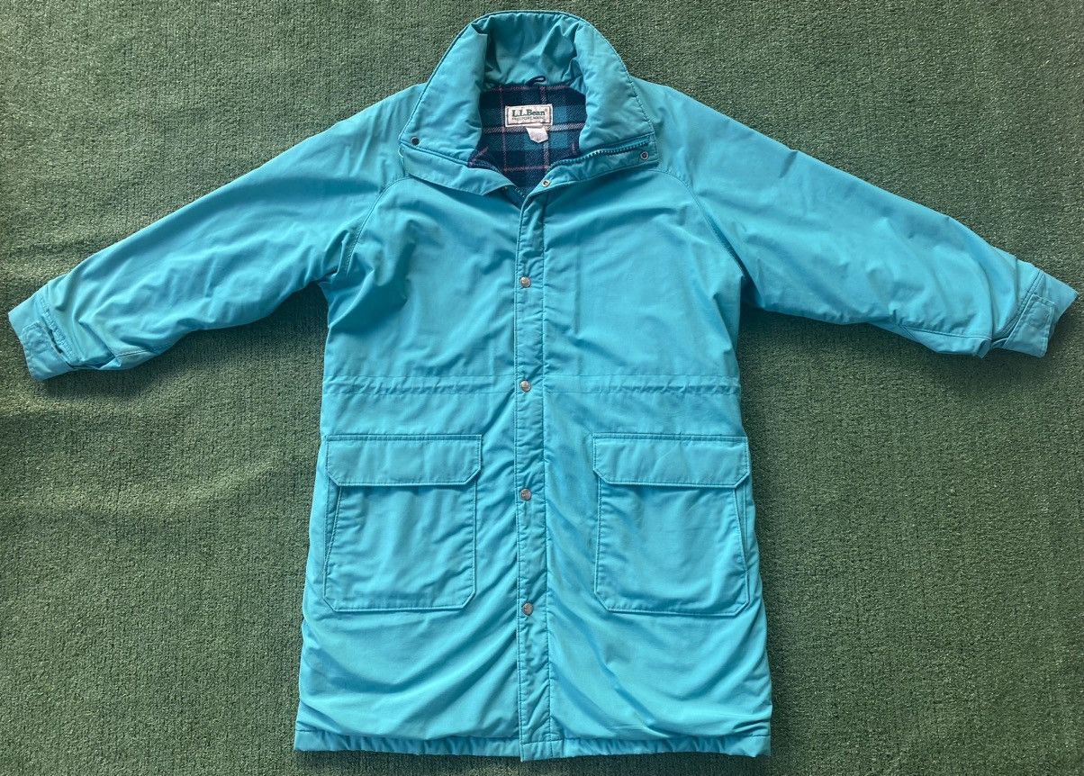 L.L. Bean Vintage 80’s LL Bean Wool Blend Flannel Lined Parka Jacket Size L / US 10 / IT 46 - 2 Thumbnail