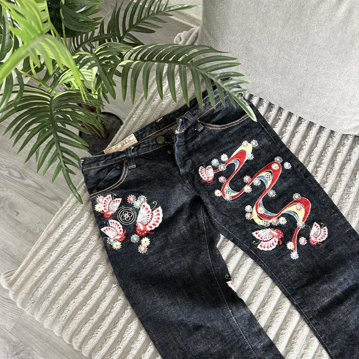 Evisu Evisu Yamane denim jeans Size 28" / US 6 / IT 42 - 9 Thumbnail
