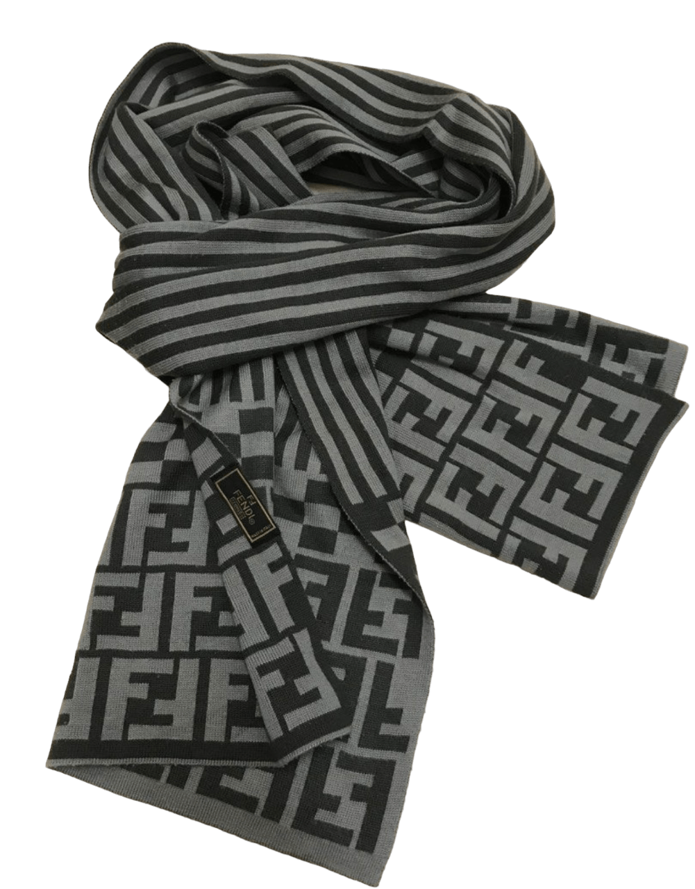 image of Fendi Scarves Monogram Made In Italy, Men's
