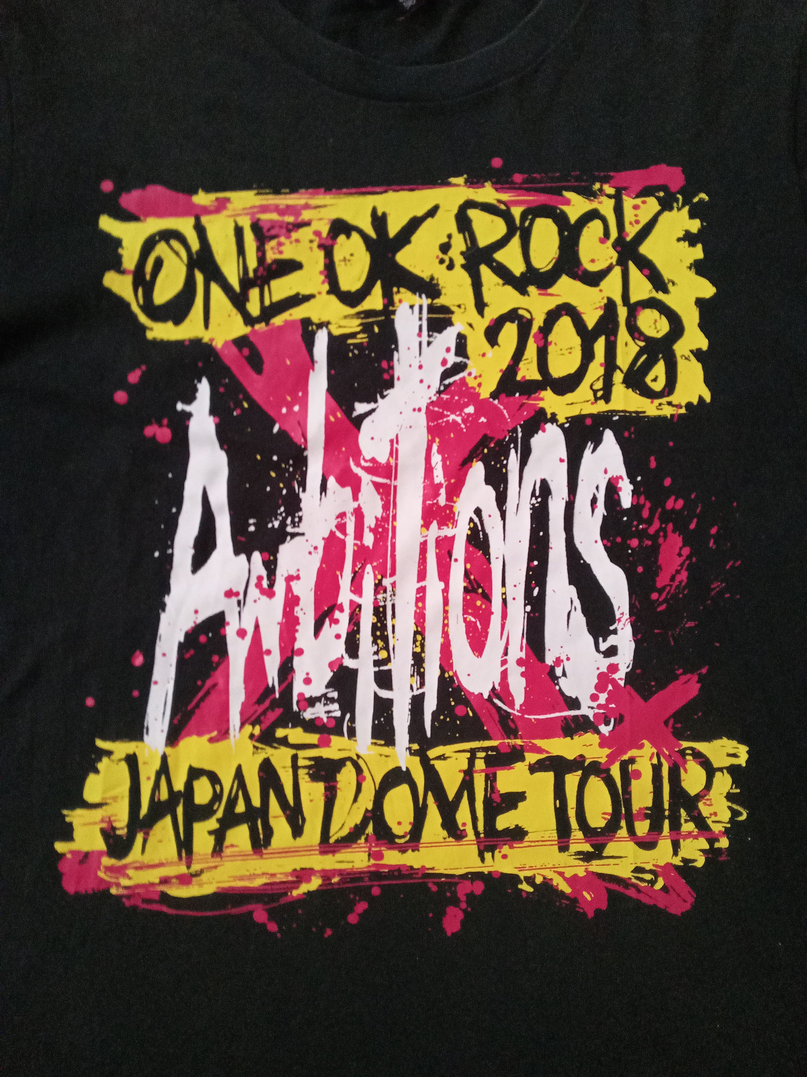 Band Tees One Ok Rock 2018 Japan Dome Tour T Shirt Size US L / EU 52-54 / 3 - 7 Thumbnail