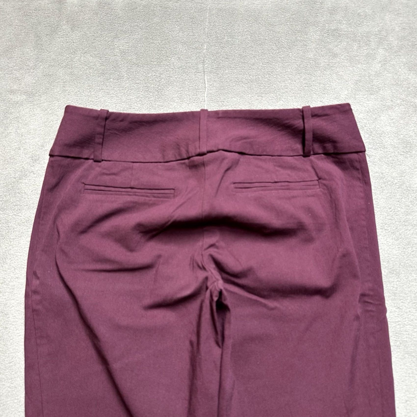 Vintage The Limited Red Dress Pants Womens 4R Slim Stretch Pockets Solid Flat Front Skinny Trousers Pants 4 Regular 30in Inseam Men? Womens Size 27" / US 4 / IT 40 - 4 Thumbnail