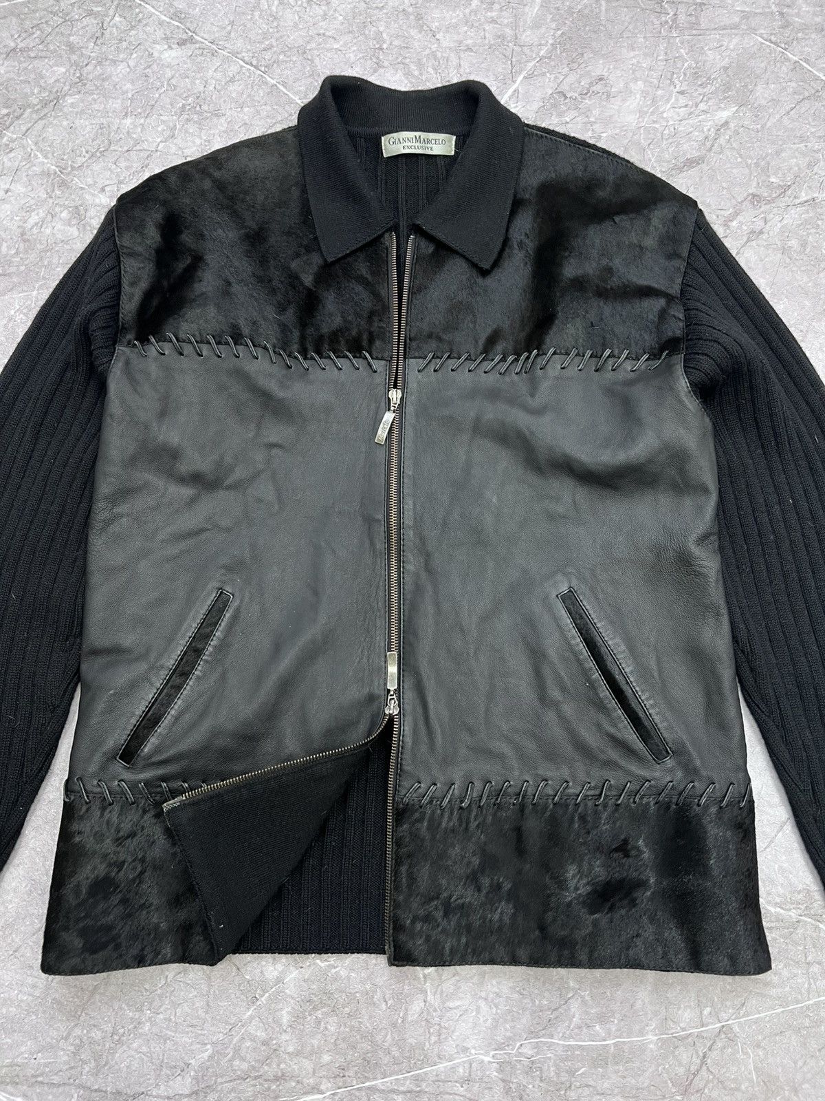 Diesel × Vintage Diesel Vintage Center Logo Y2K Zip Sweatshirt Avant Garde Size US L / EU 52-54 / 3 - 3 Thumbnail