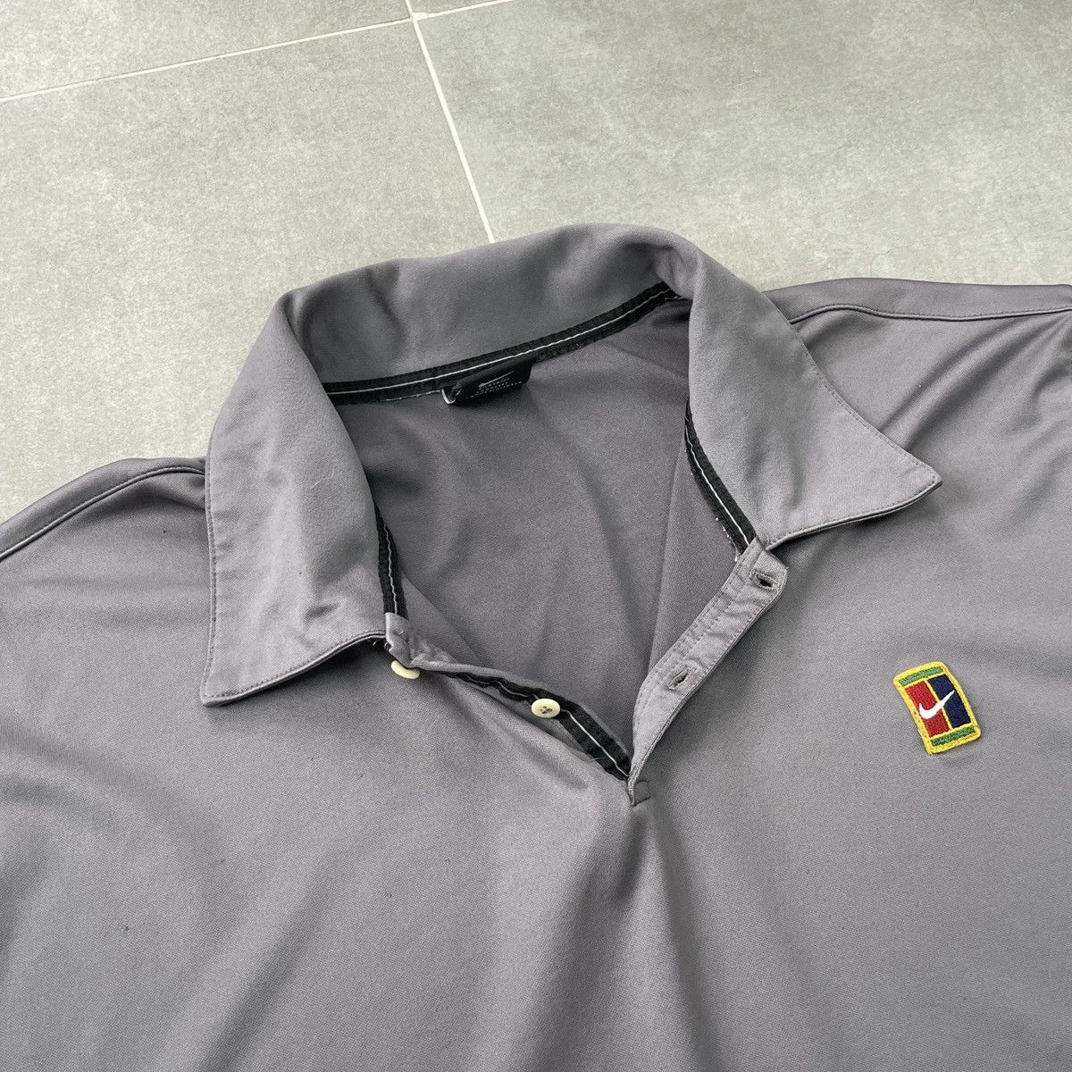 Nike × Vintage Vintage Nike Court Tennis Polo Shirt Size L Size US L / EU 52-54 / 3 - 15 Thumbnail