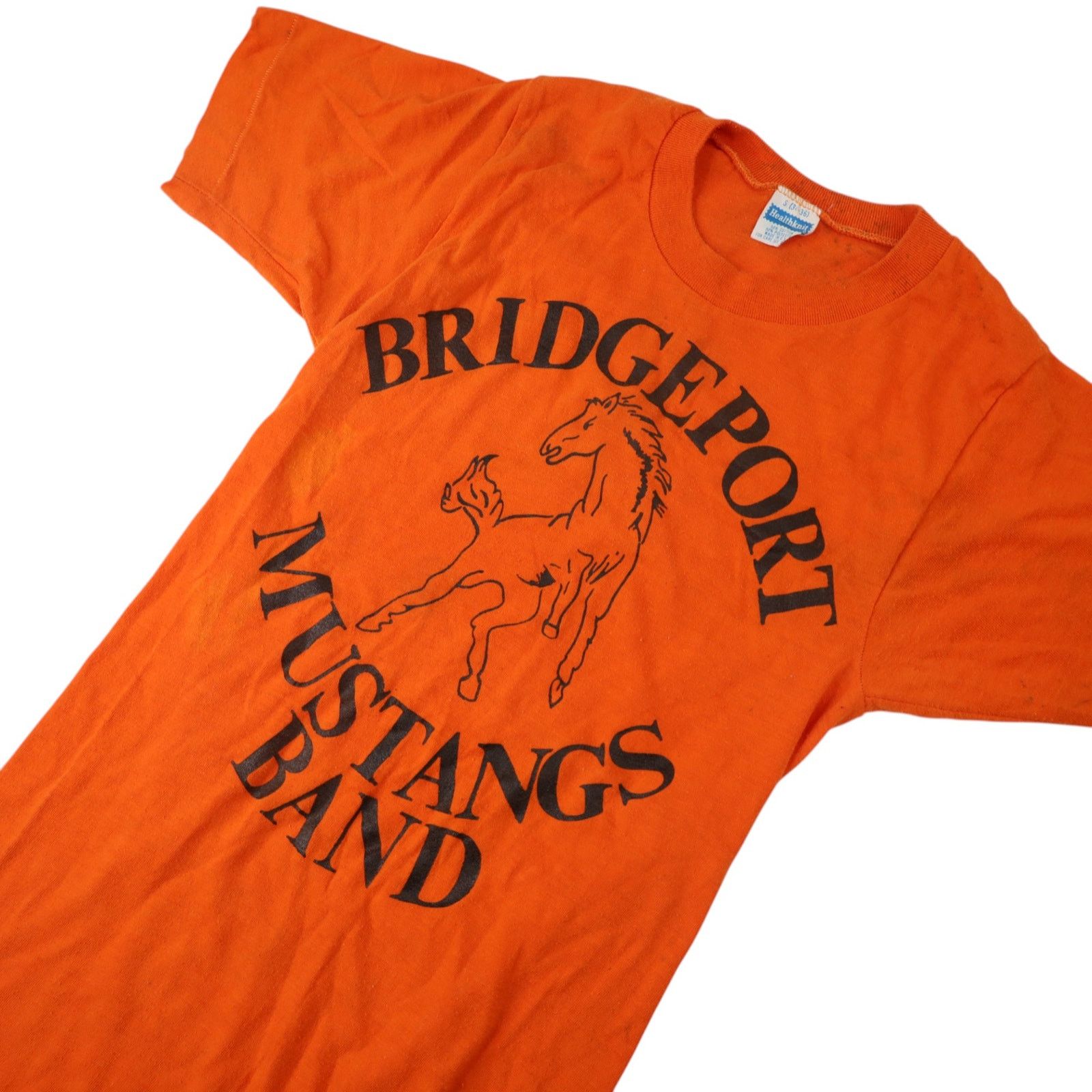 Vintage True Vintage Bridgeport Mustangs Band Graphic T Shirt Size US S / EU 44-46 / 1 - 2 Thumbnail