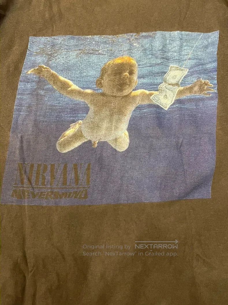 Vintage Vintage Nirvana Nevermind Graphic Tee. Size US M / EU 48-50 / 2 - 2 Thumbnail