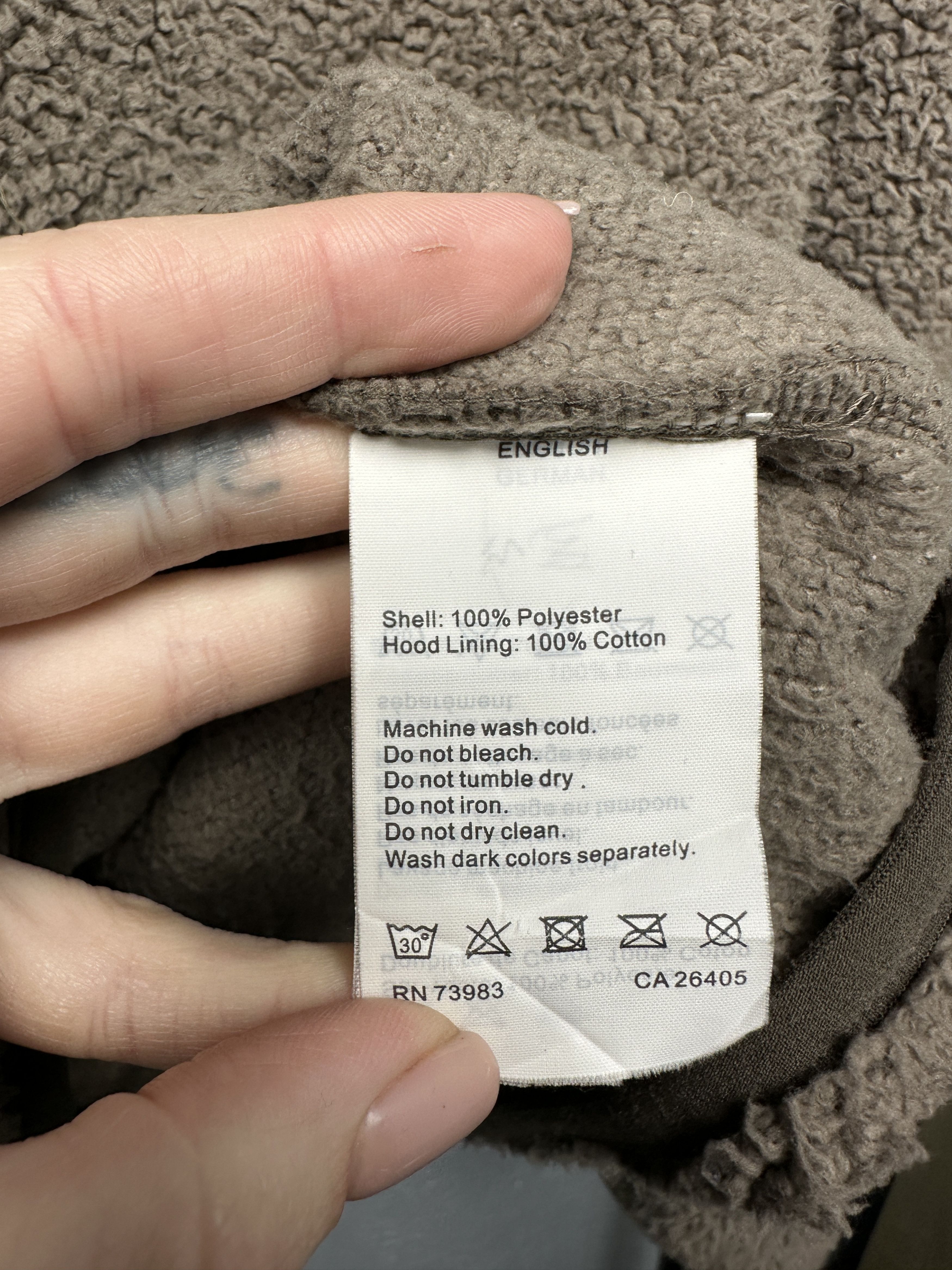 Helly Hansen × Vintage Helly Hansen Vintage Mens Teddy Sherpa Fleece Jacket Hoodie Size US L / EU 52-54 / 3 - 6 Thumbnail