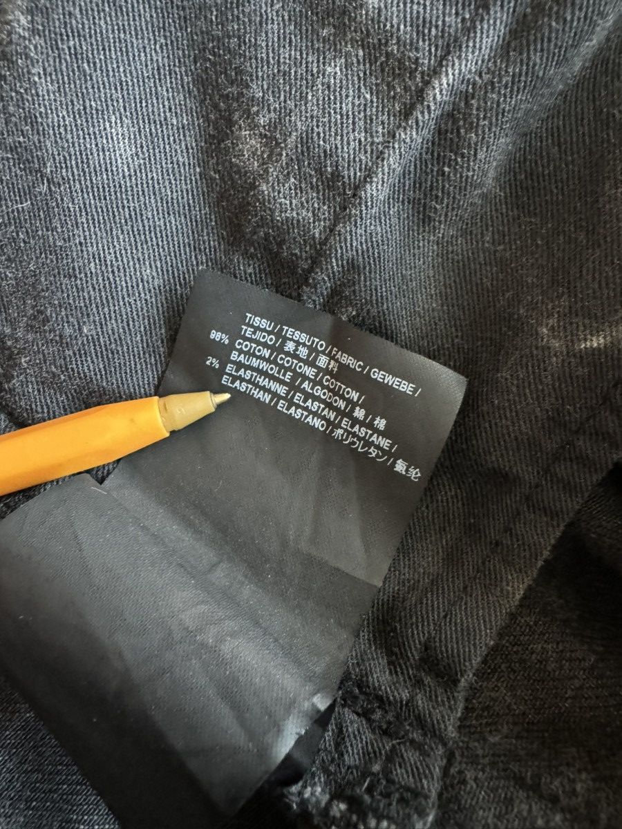 Saint Laurent Paris FW15 Saint Laurent Paris Hedi Slimane Era Marbled Denim Size US 34 / EU 50 - 14 Thumbnail