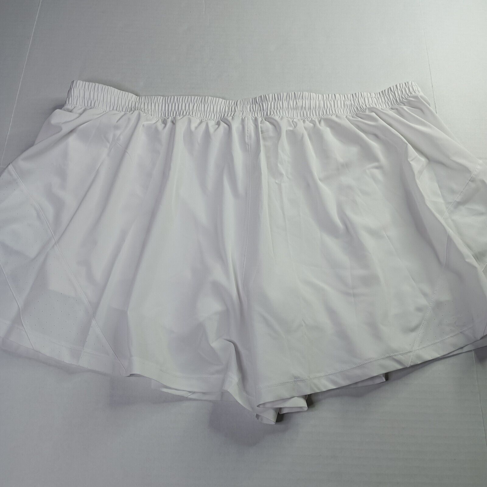 Avia Avia Flowy Run Shorts Men's XXL (20) White Moisture Wicking Size 42" / US 20 - 9 Thumbnail