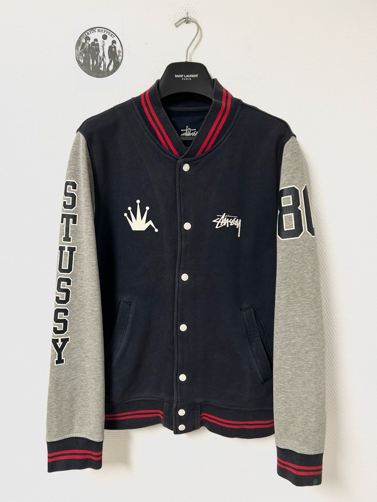 Stussy FW2013 Collegiate Varsity Jacket Size US M / EU 48-50 / 2 - 1 Thumbnail