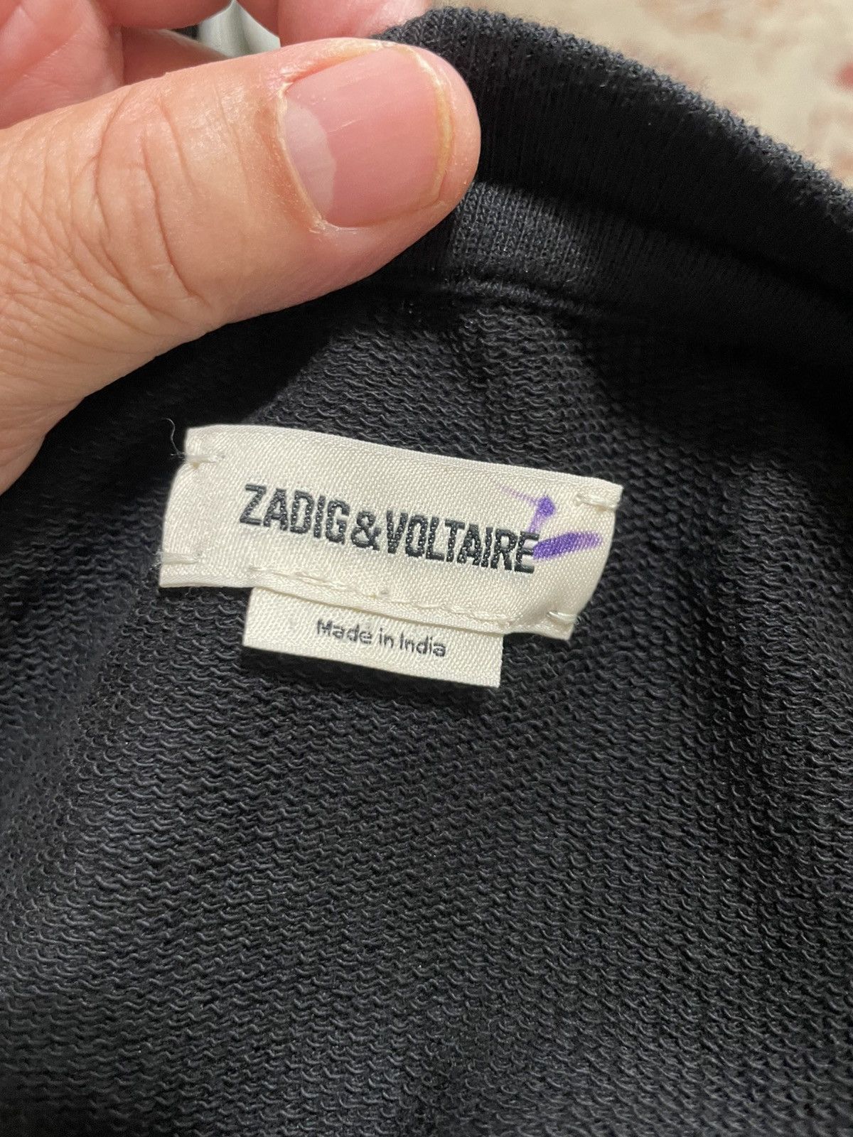 Zadig & Voltaire Portland Nevermind Foil SS tee Size US XL / EU 56 / 4 - 8 Thumbnail