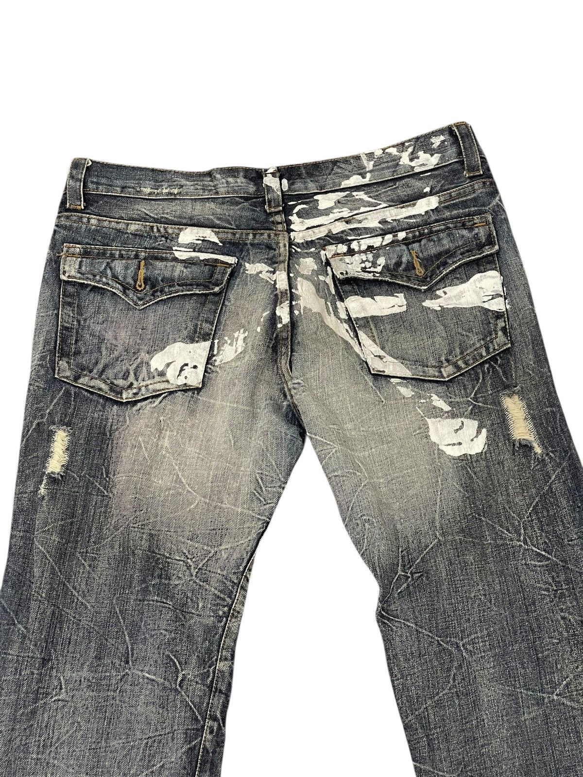 Le Grande Bleu (L.G.B.) Slim Jeans K.U.I. Cross Bones margiela amiri dior cdg 4🟦1 Size US 35 - 1 Thumbnail