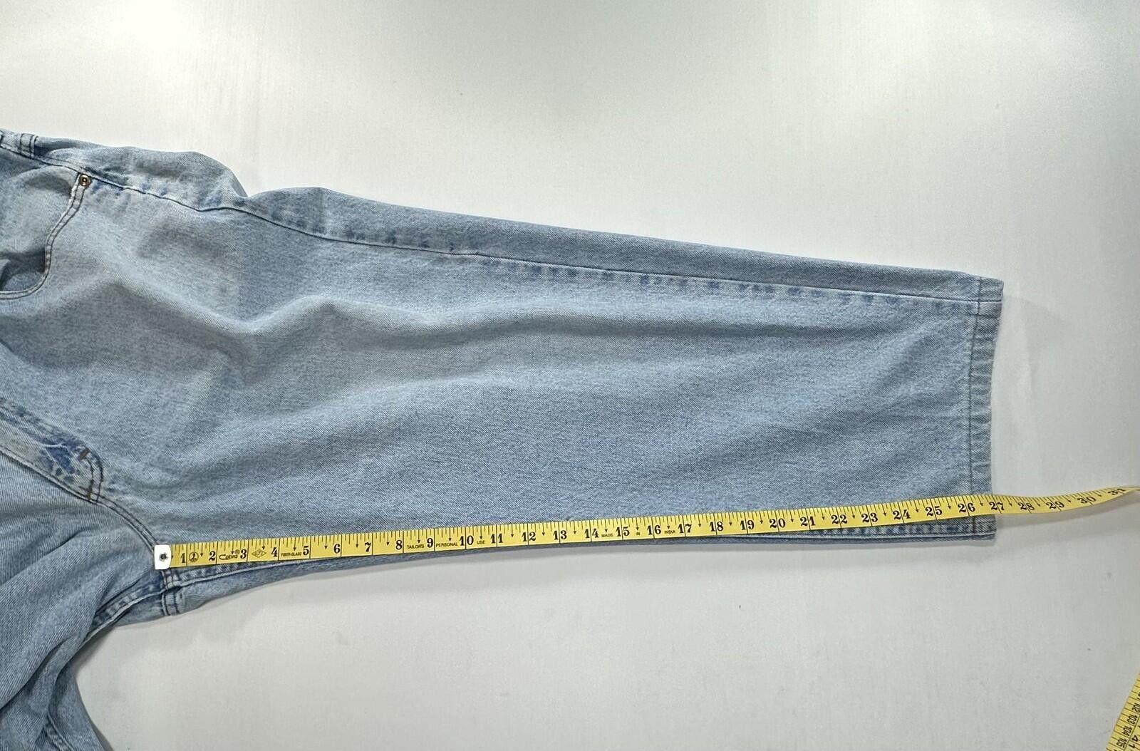 L.L. Bean LL Bean Straight Leg 5-Pocket Denim Jeans Blue Mens 40/28 Size US 40 / EU 56 - 5 Thumbnail