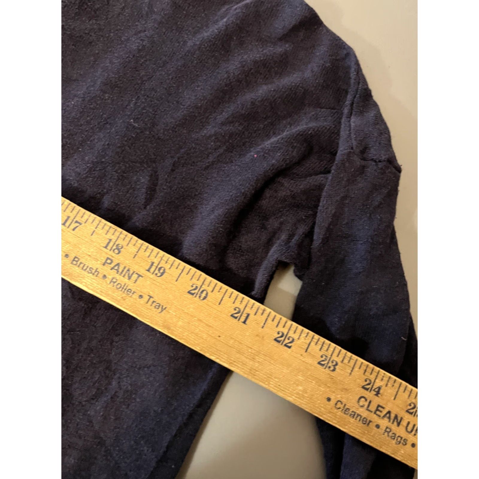 Zara Zara Womens Sweater Adult Medium Navy Raglan Sleeve Knit Round Neck Pullover Size M / US 6-8 / IT 42-44 - 5 Thumbnail